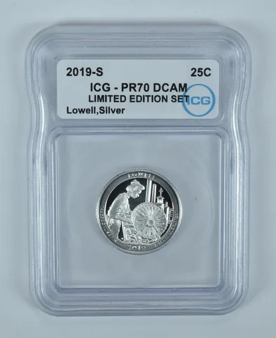 2019-S Washington Quarter ATB Lowell Limited Edition PR70 DCAM ICG