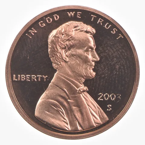 2003-S Lincoln Memorial Cent Proof