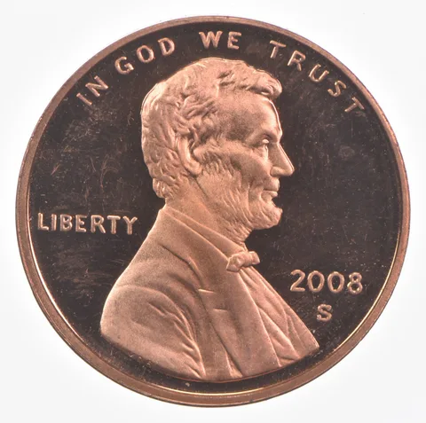 2008-S Lincoln Memorial Cent Proof