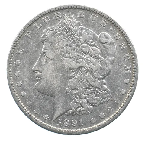 Early - 1891-O Morgan Silver Dollar - 90% US Coin *033
