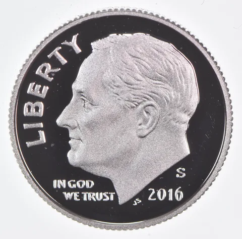 2016-S Roosevelt Dime Proof 90% Silver