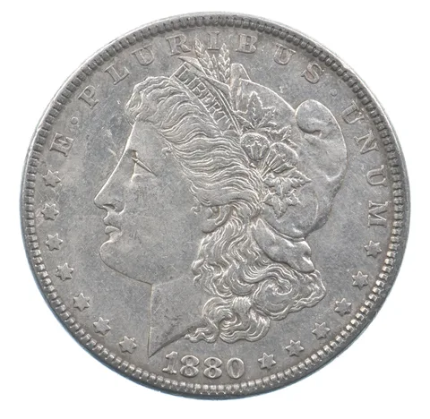 Better 1880 Morgan Silver Dollar - 90% US Coin - Nice Coin *370