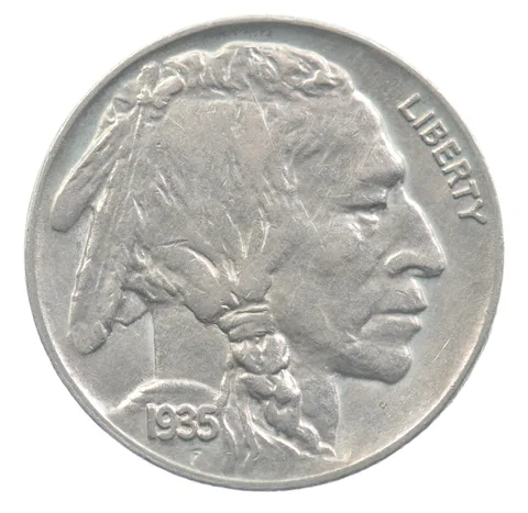 1935 Indian Head Buffalo Nickel *0046