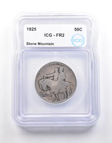 1925 Stone Mountain Commemorative Half Dollar FR2 ICG Lowball *5231