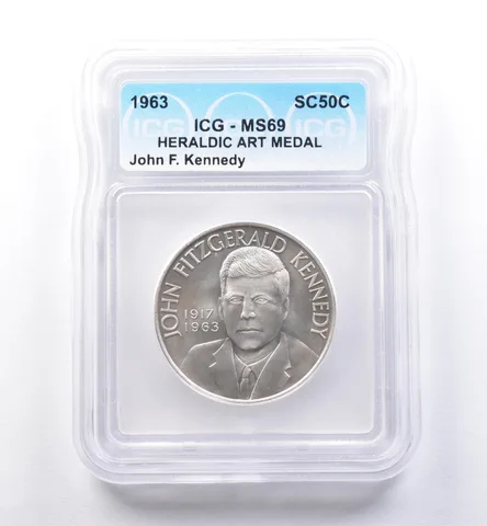 1963 So Called Half Dollar John F Kennedy MS69 ICG *8519