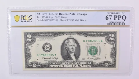 $2 1976 Chicago IL FRN Fr#1935-G Superb Gem Unc 67 PPQ PCGS
