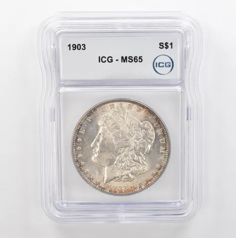 1903 Morgan Silver Dollar MS65 ICG Beautiful Tone *5366