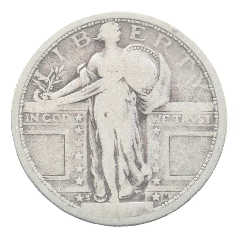 1917-S Standing Liberty Quarter *3892