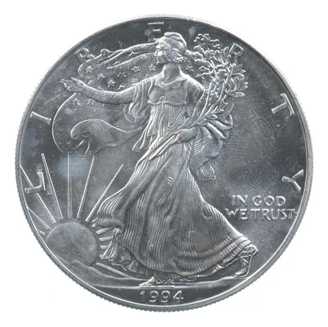 Better Date 1994 American Silver Eagle 1 Troy Oz .999 Fine Silver *742