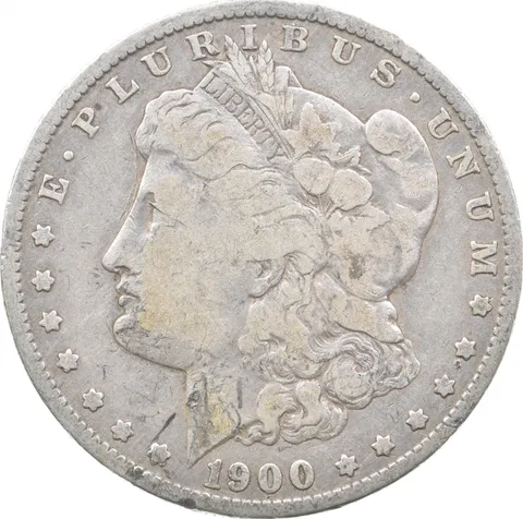 1900-O/CC Morgan Silver Dollar O Over CC a5854