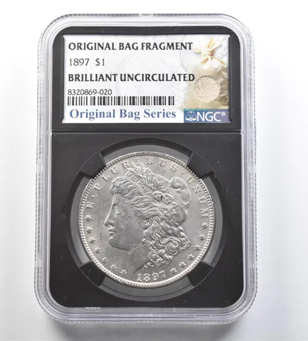 1897 Morgan Silver Dollar BU NGC *7214