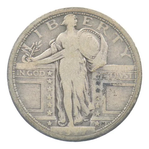 1917 Standing Liberty Quarter *3590