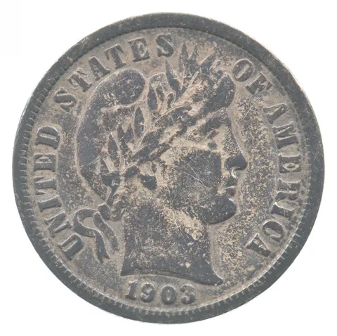 1903-S Barber Dime *7514