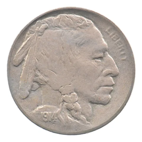 1914-S Indian Head Buffalo Nickel *9073