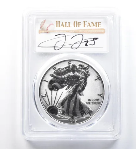 2019-W American Silver Eagle Thomas Enhanced Reverse PR70 PCGS a1215