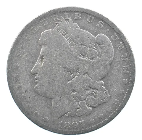 Early - 1897-O Morgan Silver Dollar - 90% US Coin *822
