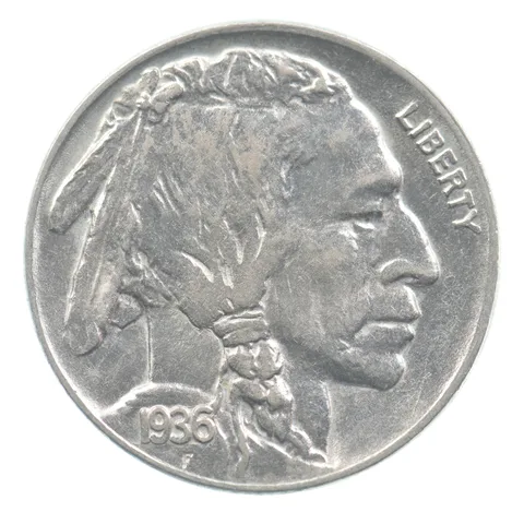 1936 Indian Head Buffalo Nickel *0043
