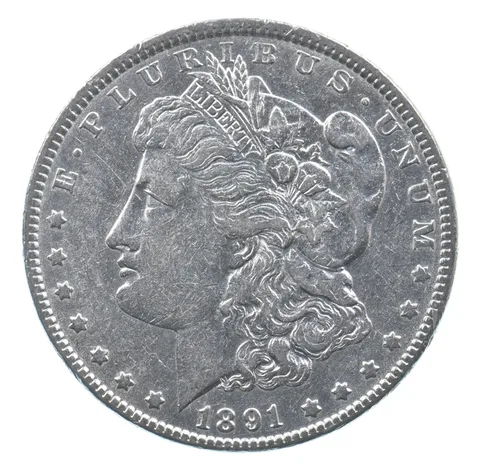 Better 1891 Morgan Silver Dollar - 90% US Coin - Nice Coin *367