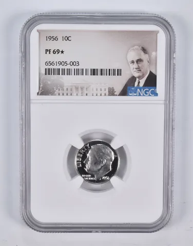 PF69* 1956 Roosevelt Dime NGC *2323