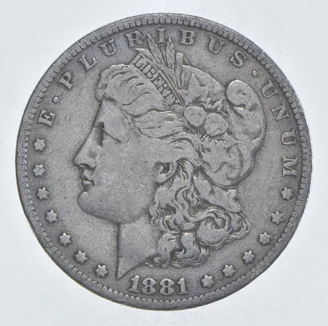 Early - 1881-O Morgan Silver Dollar - 90% US Coin *143
