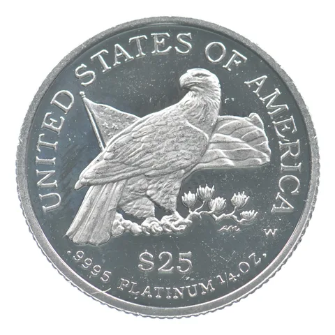 2003-W $25 Platinum Eagle 1/4 Oz Platinum PROOF *0407
