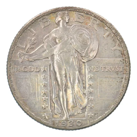 1930 Standing Liberty Quarter Beautiful Tone *5133