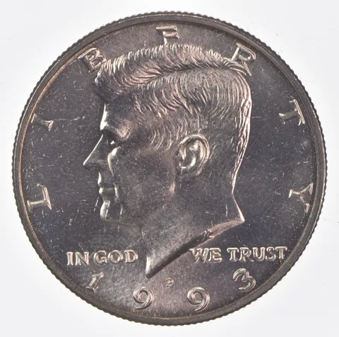 1993-P Kennedy Half Dollar Clad Unc