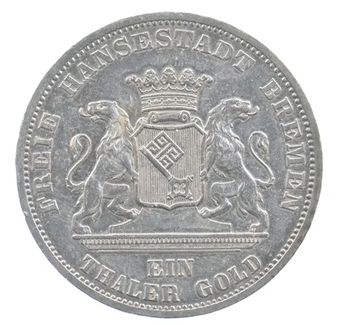 1871 Bremen Thaler Victory Over French *4054