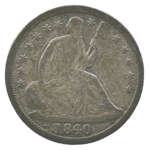 1840 Seated Liberty Half Dime a6124