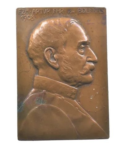 1908 Feldzeugmeister Arthur Heinrich Freiherr von Bolfras Medal *0149