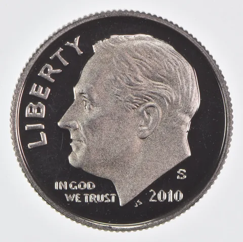 2010-S Roosevelt Dime CLAD Proof
