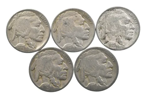 BETTER Lot 1929-S 1929-S 1929-D 1929-D 1928-S Buffalo Nickel Collection *189