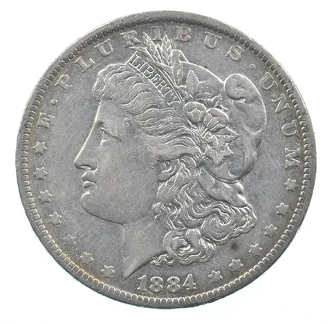 Early - 1884-O Morgan Silver Dollar - 90% US Coin *848