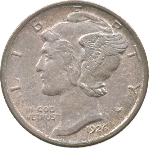 1926-D Mercury Dime a2938