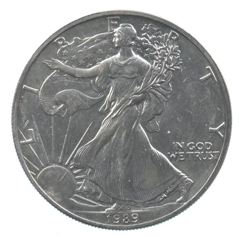 Better Date 1989 American Silver Eagle 1 Troy Oz .999 Fine Silver *568