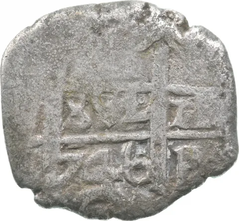 1746 Bolivia (Potosi) 1 Real Shipwreck Coin 2.9g *9591