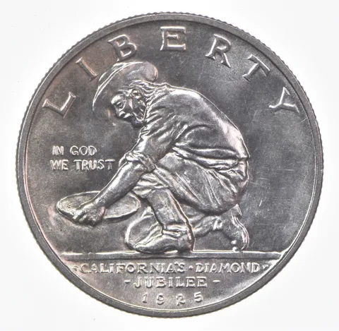 1925 California Diamond Jubilee Commemorative Silver Half Dollar *0559