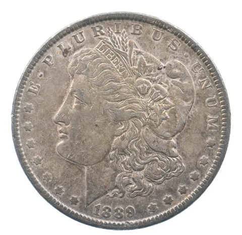 Better 1889 Morgan Silver Dollar - 90% US Coin - Nice Coin *640