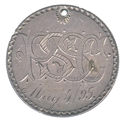 1894 Barber Quarter Love Token PSSC a8579