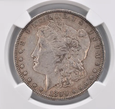 1899 Morgan Silver Dollar XF45 NGC Beautiful Tone *1781