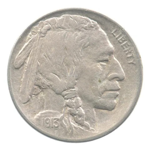 1913-S Indian Head Buffalo Nickel Type 1 *2475