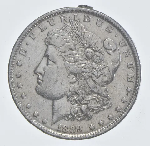 1889 Morgan Silver Dollar Estate Coin Collection *255