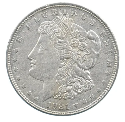 Early - 1921 Morgan Silver Dollar - 90% US Coin *981