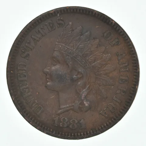 1881 Indian Head Cent *9187