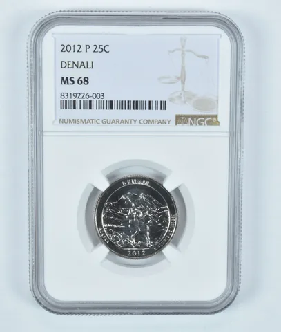 2012-P Washington Quarter ATB Denali ATB MS68 NGC