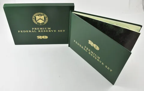 Lot (12) 1996 $20 Premium Federal Reserve Set *7931