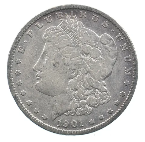 Early - 1901-O Morgan Silver Dollar - 90% US Coin *919