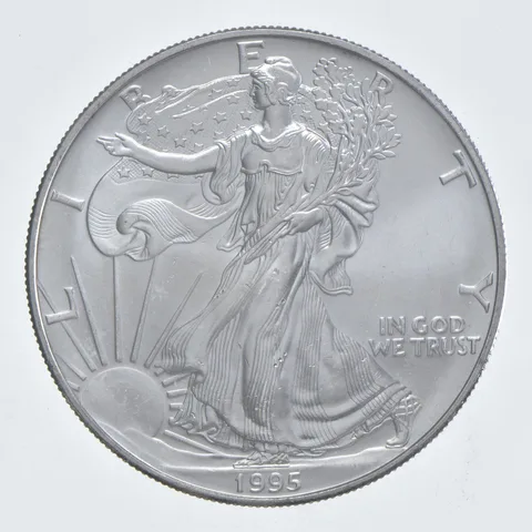 Better Date 1995 American Silver Eagle 1 Troy Oz .999 Fine Silver *725