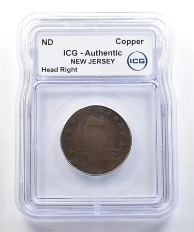 ND New Jersey Copper Head Right Authentic ICG *7797