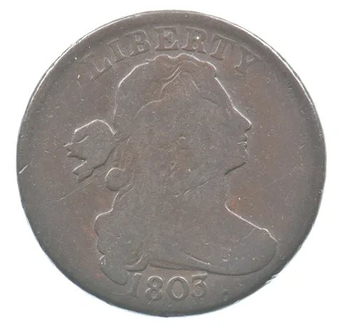 1803 Draped Bust Large Cent Small Date Large Fraction *1534